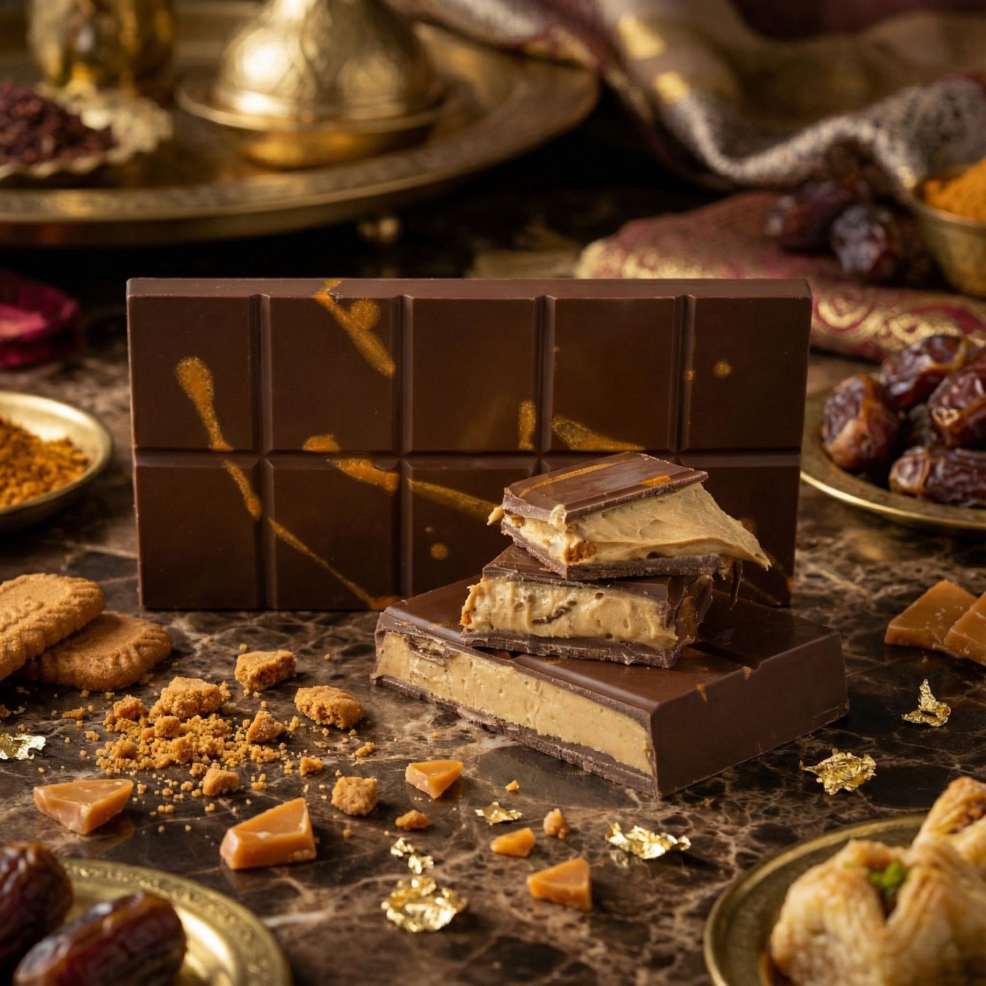 Dubajská čokoláda karamelová sušenka 200g