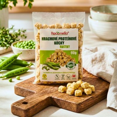 Hrachové proteinové kostky 90g