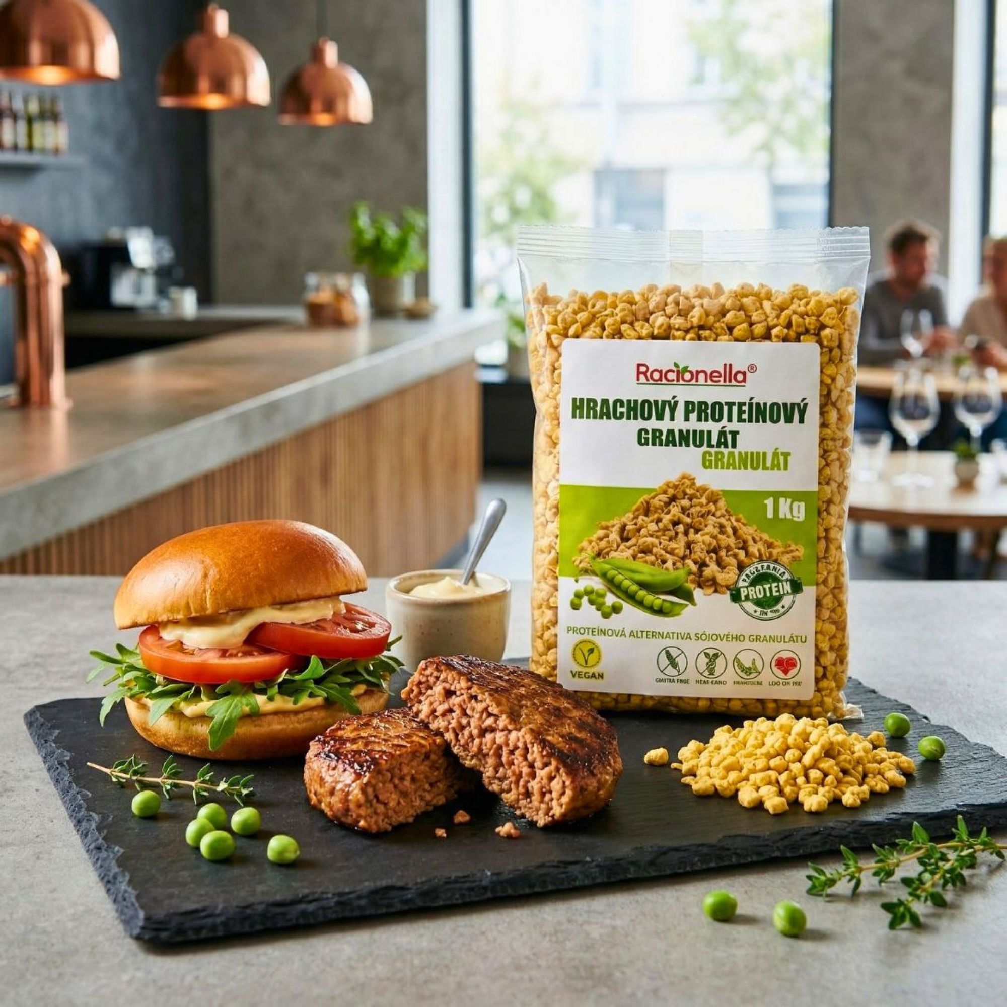 Hrachový proteinový granulát 1kg