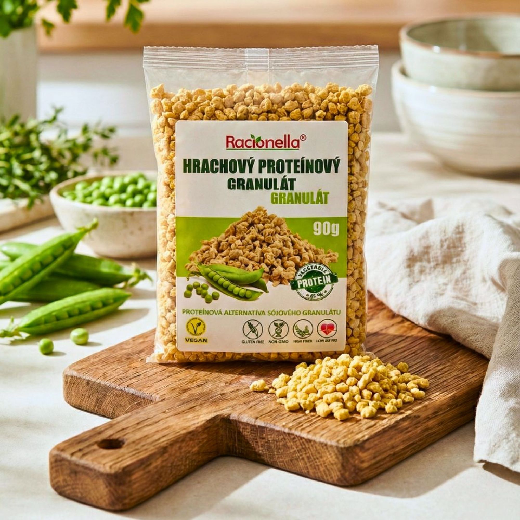Hrachový proteinový granulát 90g