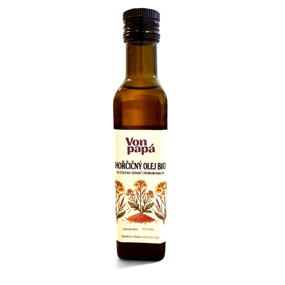 Hořčičný olej BIO 250ml