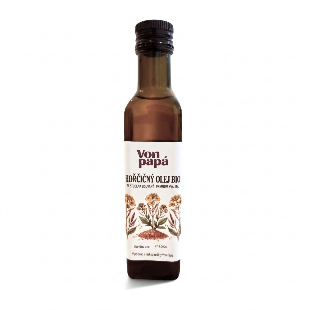 Hořčičný olej BIO 250ml