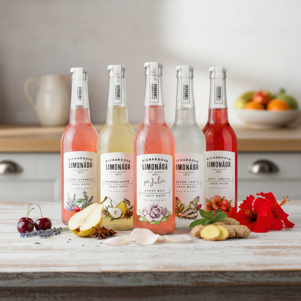 Richardova limonáda sixpack mix  6 x 330 ml