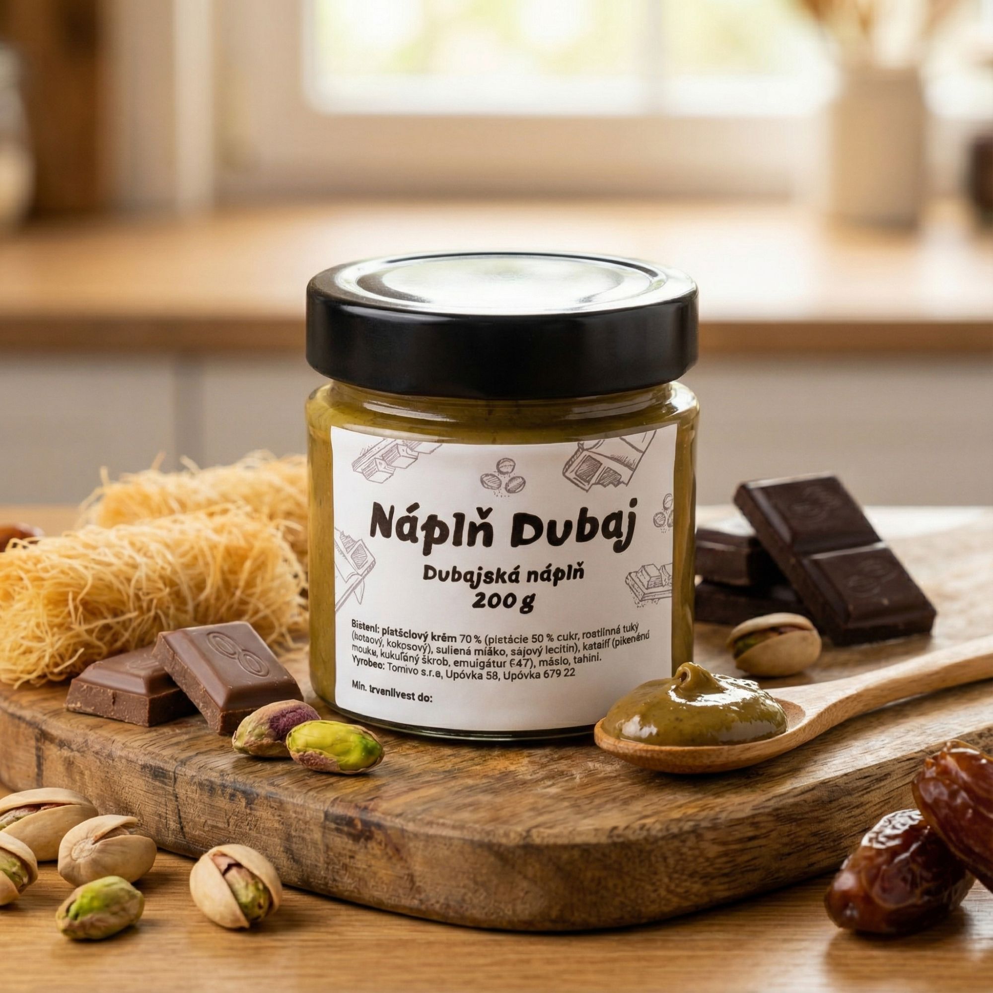 Krém Dubajská náplň 200g