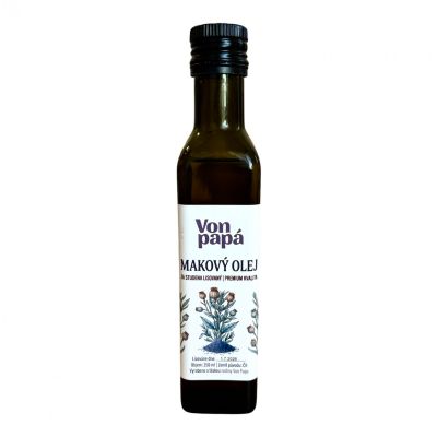 Makový olej 250ml
