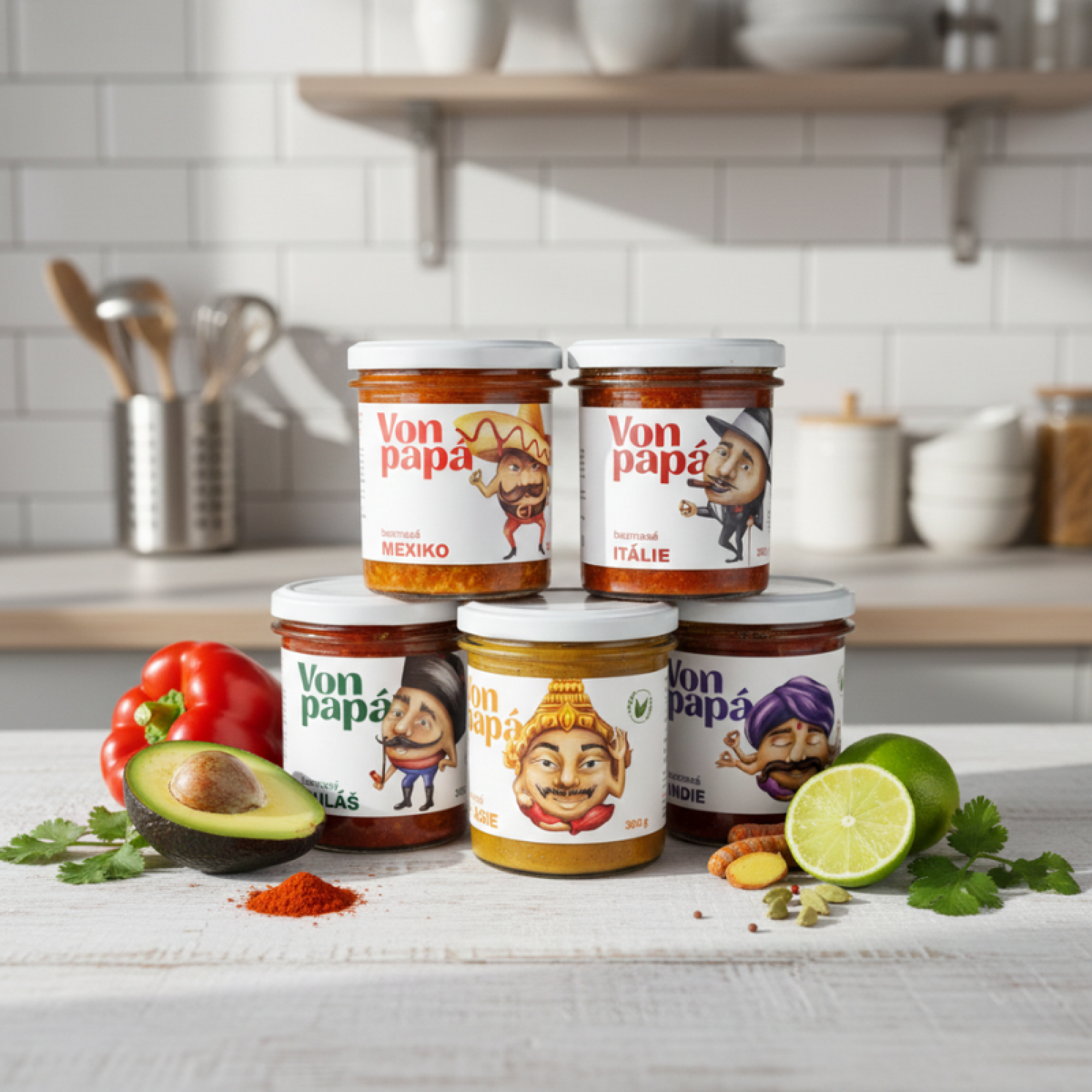 Ochutnávkové balení hotovek 5 x 300 g