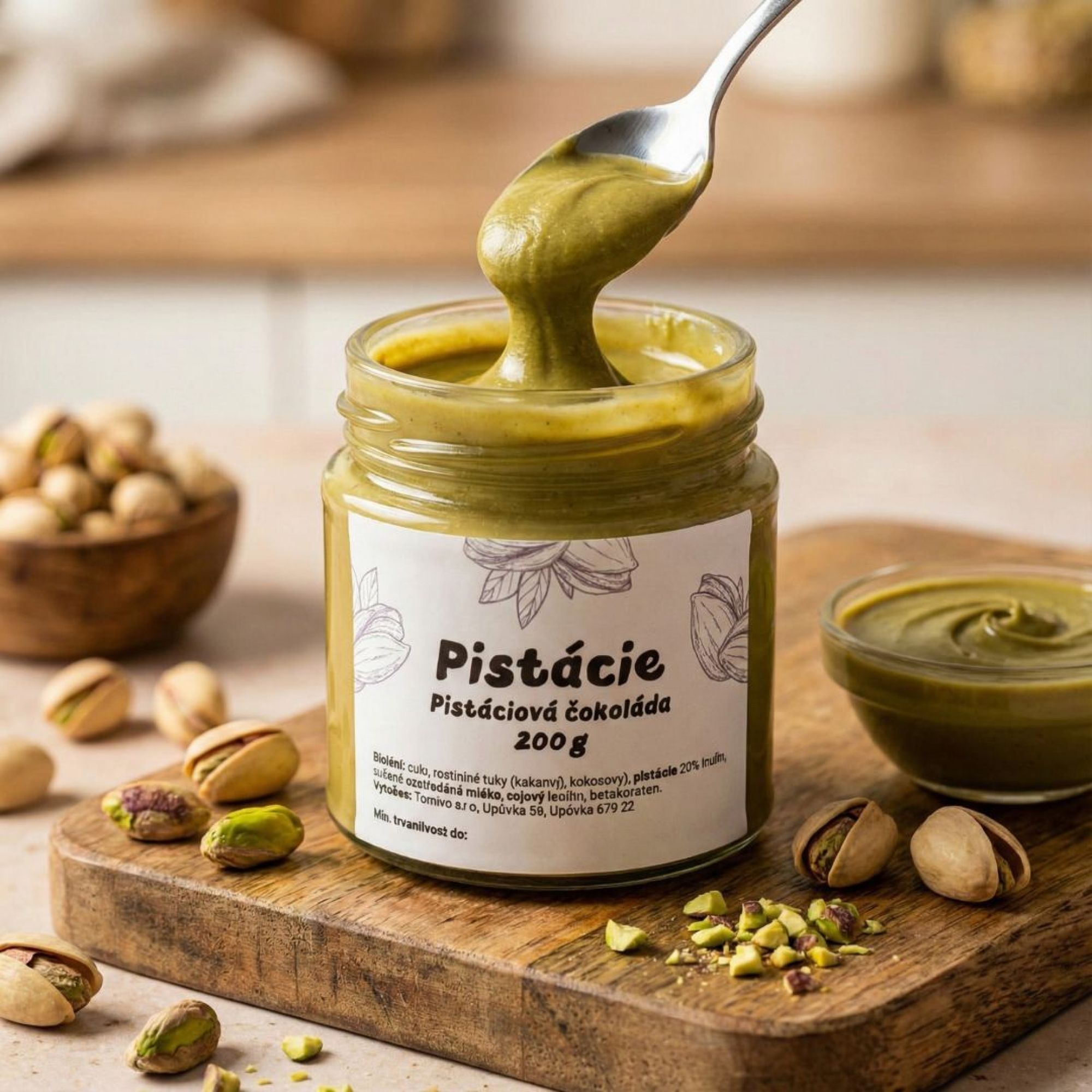 Pistáciový krém 200g