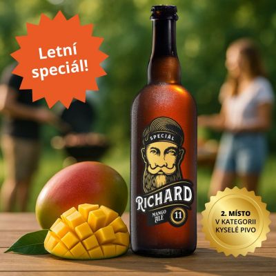 Richard Mango sour ale 11% 0,5 l sklo