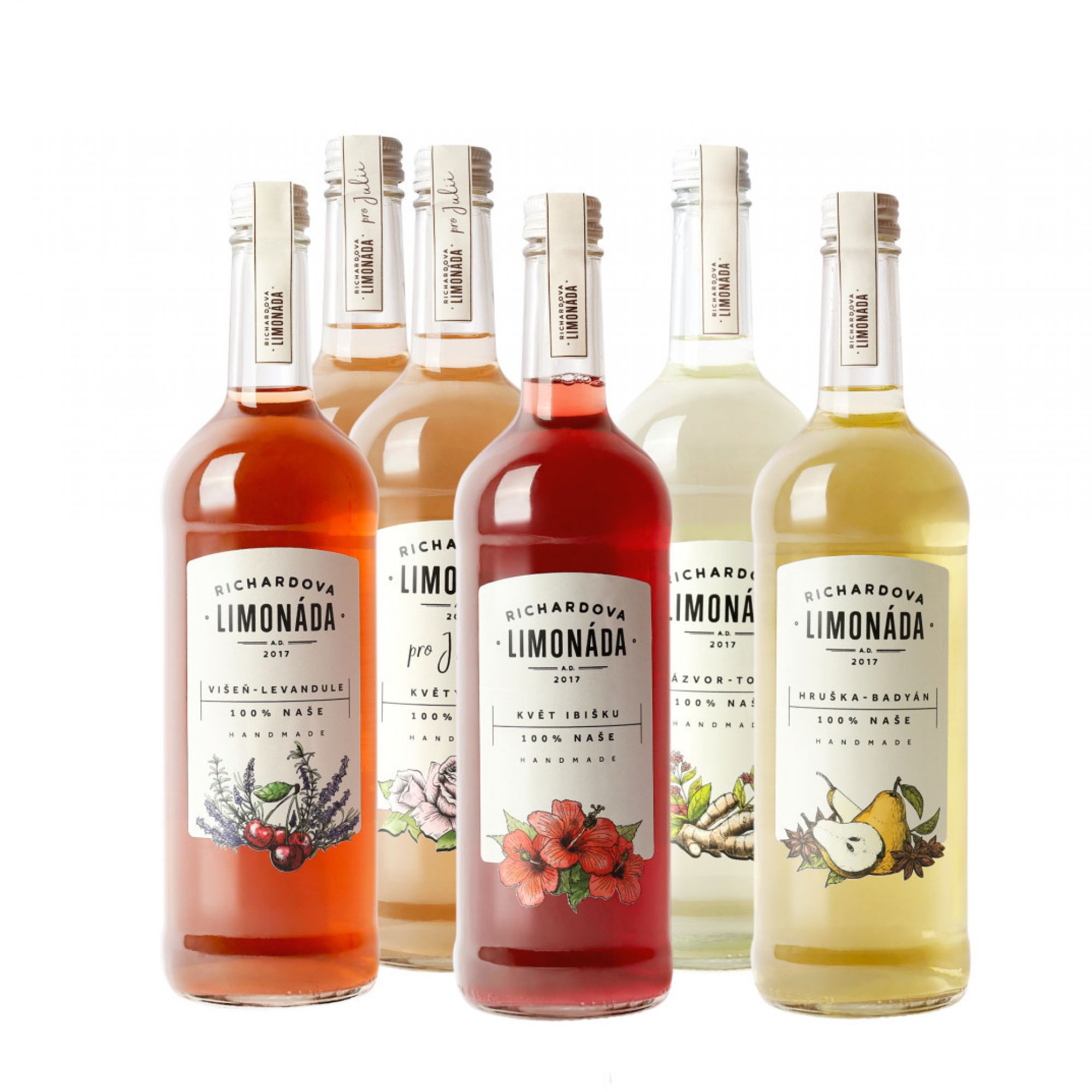 Richardova limonáda sixpack mix 6 x 750 ml