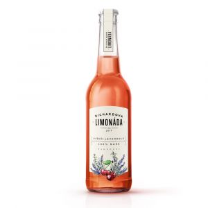 Richardova limonáda Višeň - levandule, 330 ml