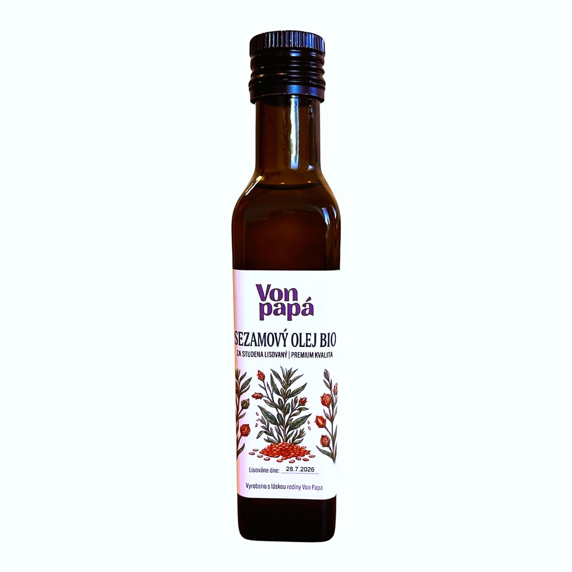 Sezamový olej BIO 250ml